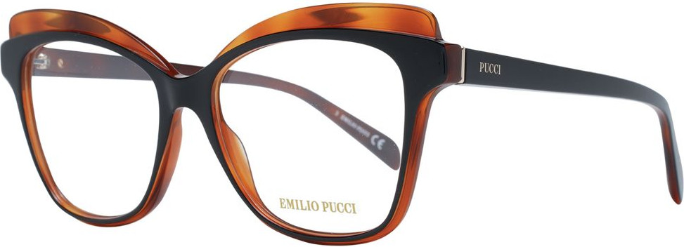 Brown Plastic Glasses Frames Emilio Pucci