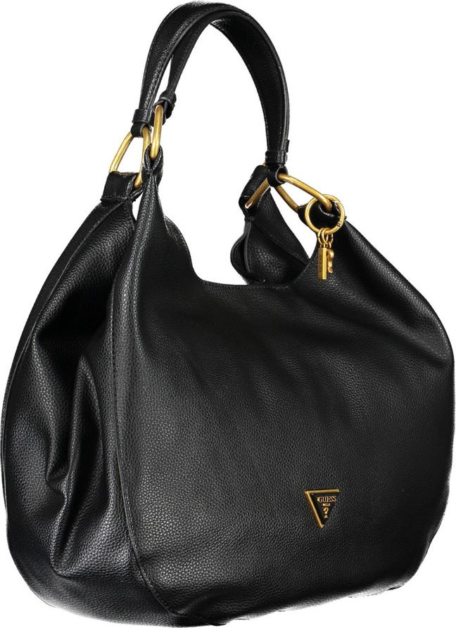 Handbag Guess Shoes Black Polyethylene