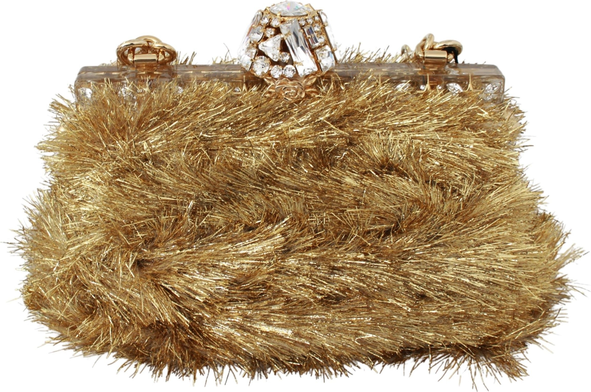 Клатч Dolce & Gabbana Glamorous Gold Evening