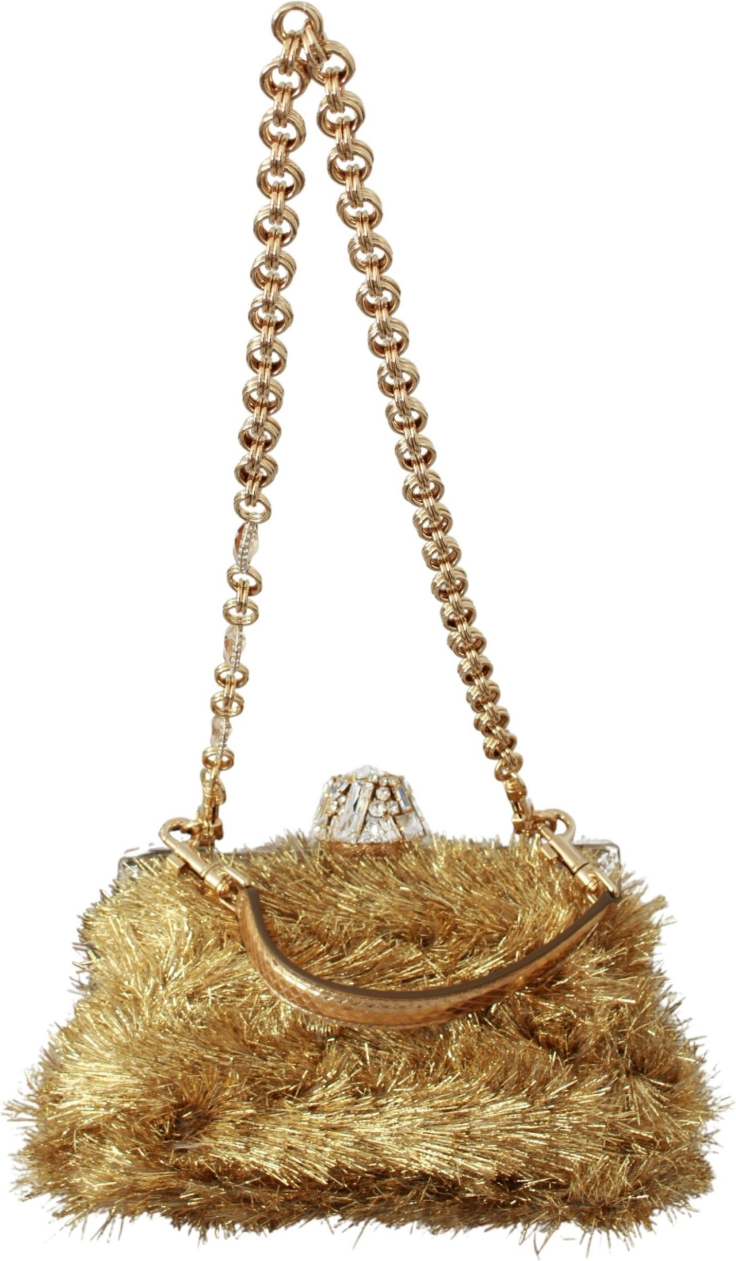 Клатч Dolce & Gabbana Glamorous Gold Evening