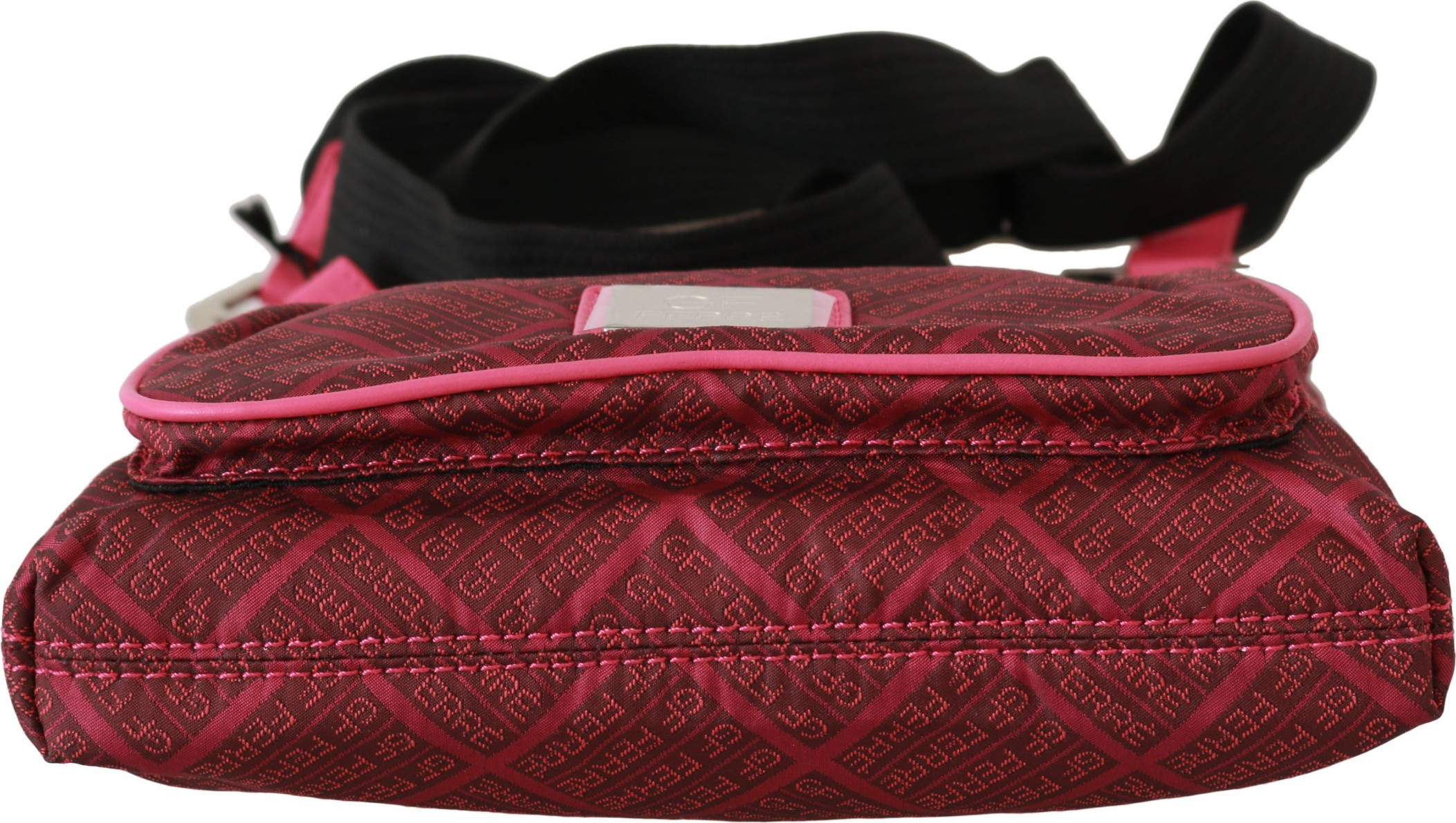 Sumka Gianfranco Ferre Chic Pink Fabric Crossbody Elegance