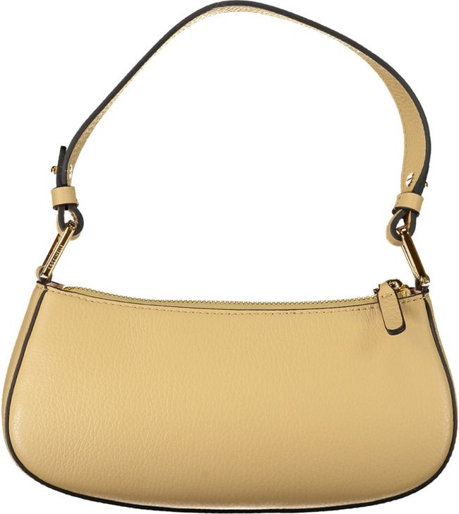 Handbag Coccinelle Beige Leather Handbag