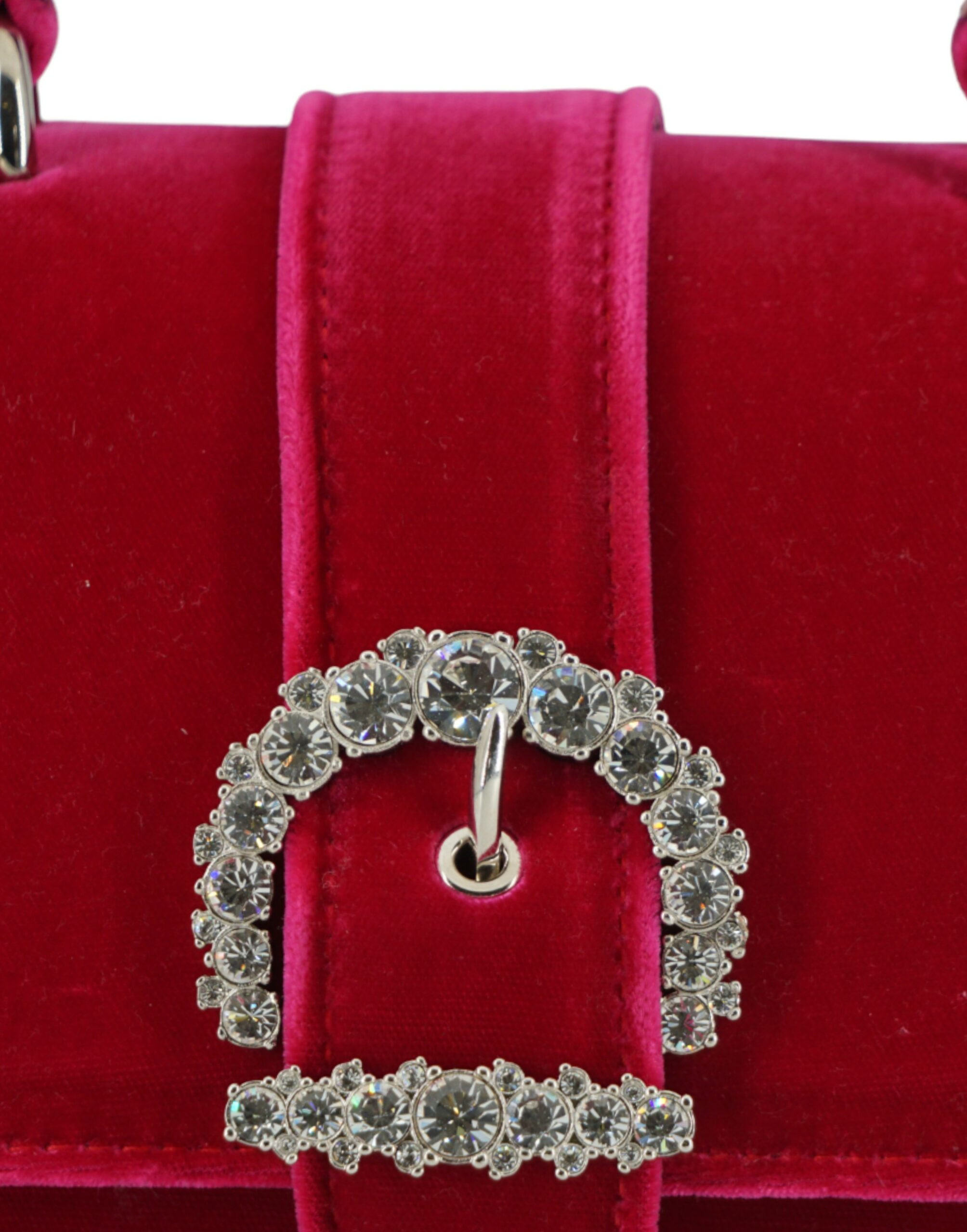 Shoulder Bag Jimmy Choo Eyewear CHERI TOPHANDLE/S OVEL VELVET