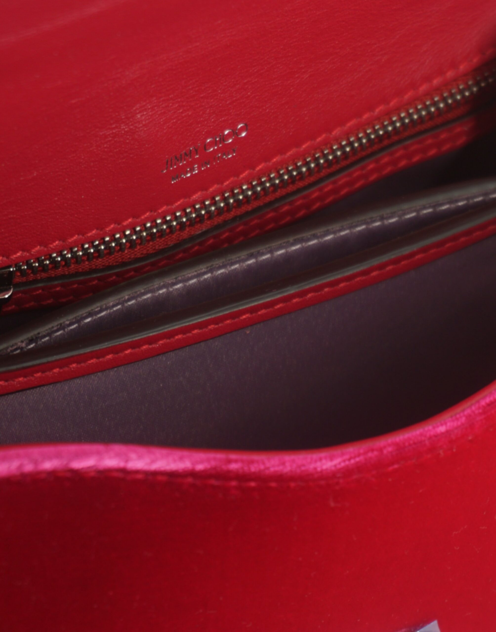 Shoulder Bag Jimmy Choo Eyewear CHERI TOPHANDLE/S OVEL VELVET