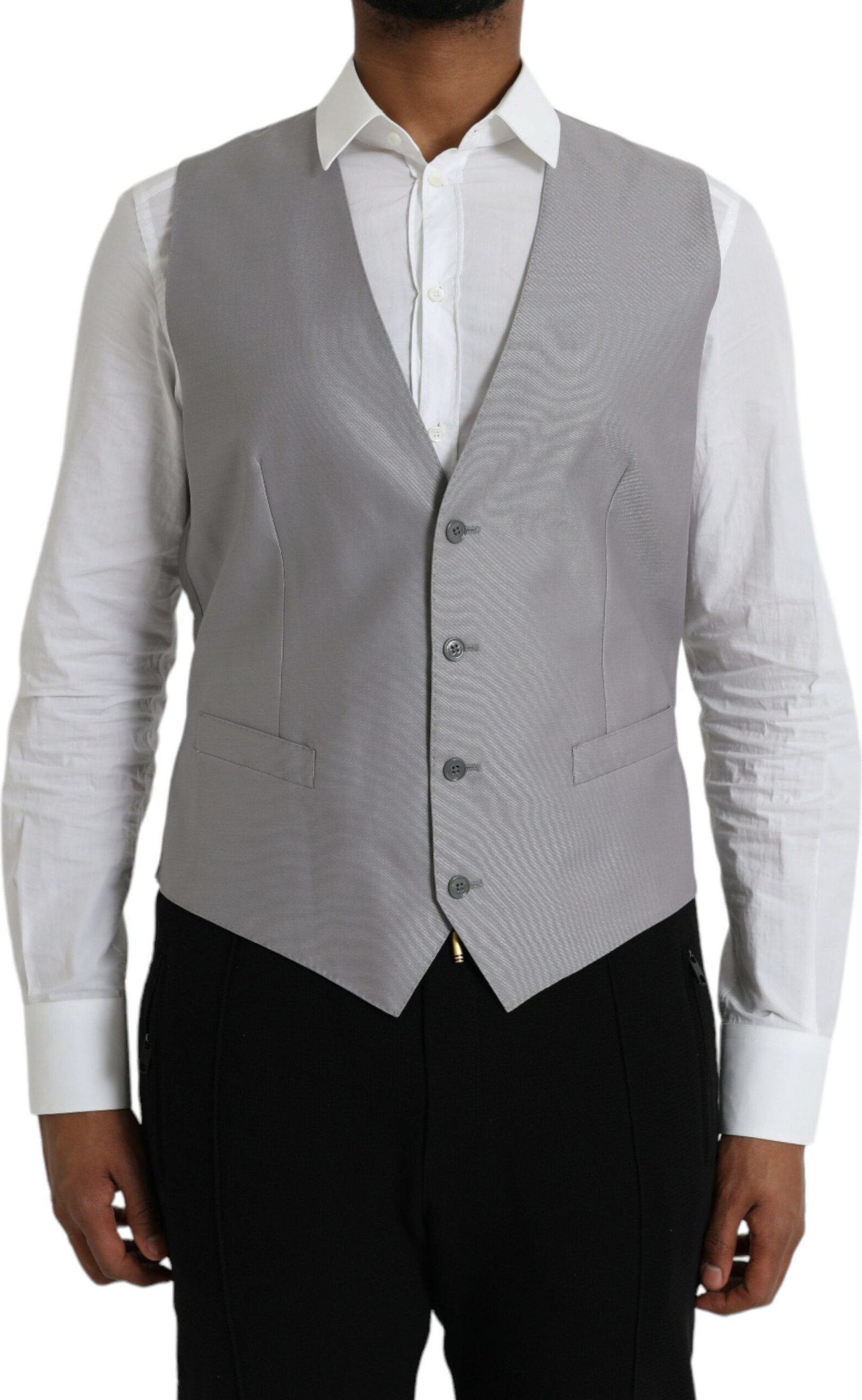 Wool Formal Dress Waistcoat Vest Dolce & Gabbana