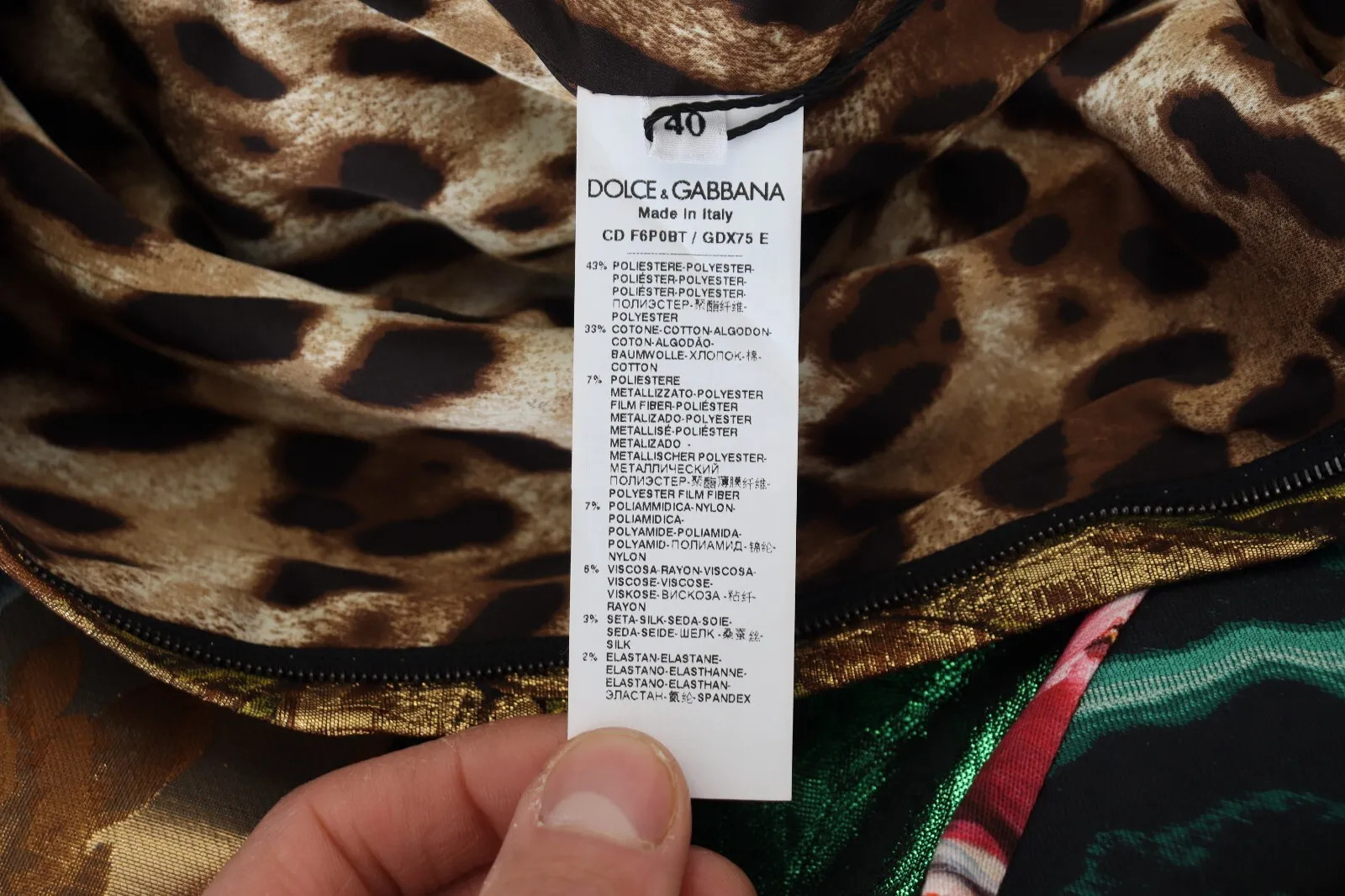 Mini ko'ylak Dolce & Gabbana