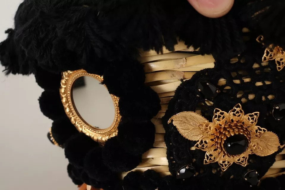 Sumka Dolce & Gabbana Qora Bek Jiyda Has qanlar