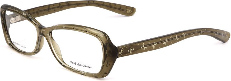 Glasses Frames Bottega Veneta Green Acetate