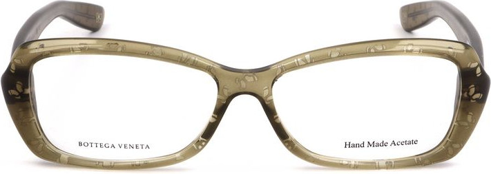 Glasses Frames Bottega Veneta Green Acetate