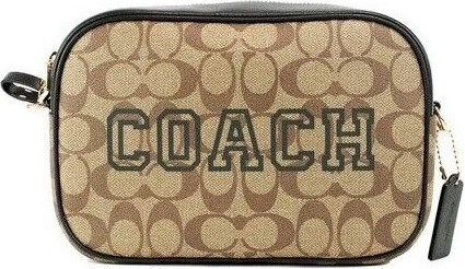 Crossbody Bag Coach Jamie Medium Varsity Signature Amazon Green Camera