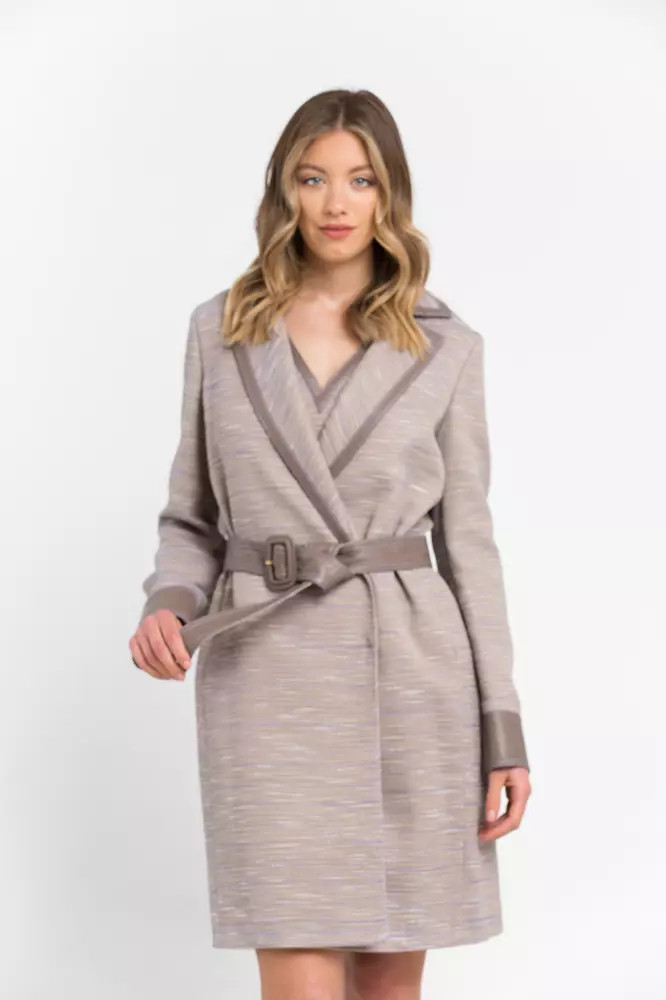 Cotton Blend Coat Trussardi