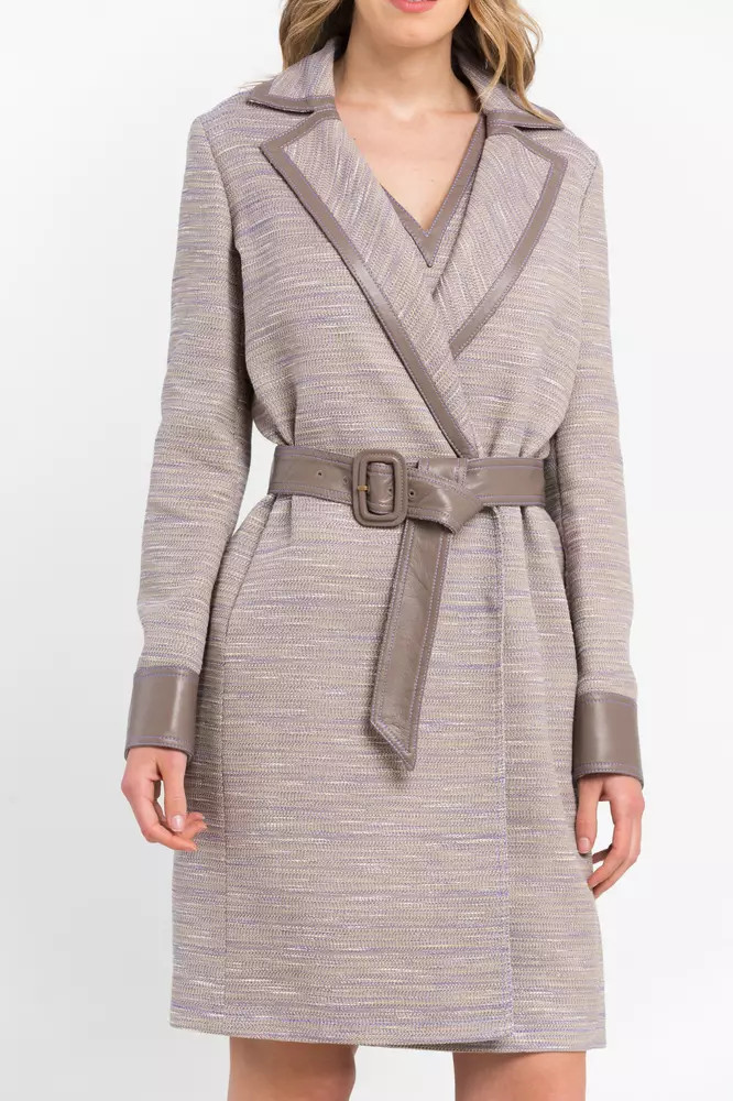 Cotton Blend Coat Trussardi