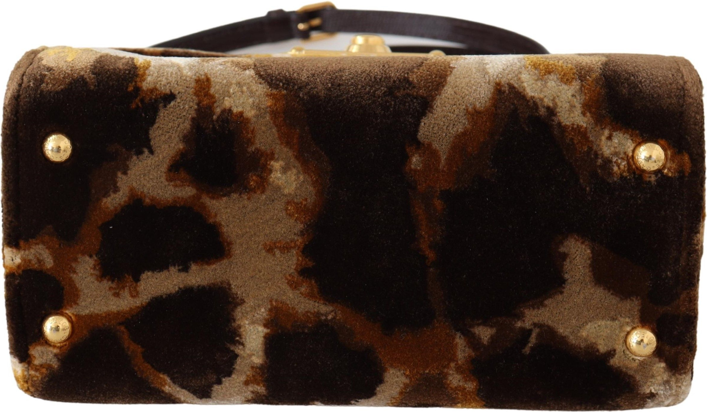 Crossbody Bag Dolce & Gabbana Elegant Giraffe Pattern