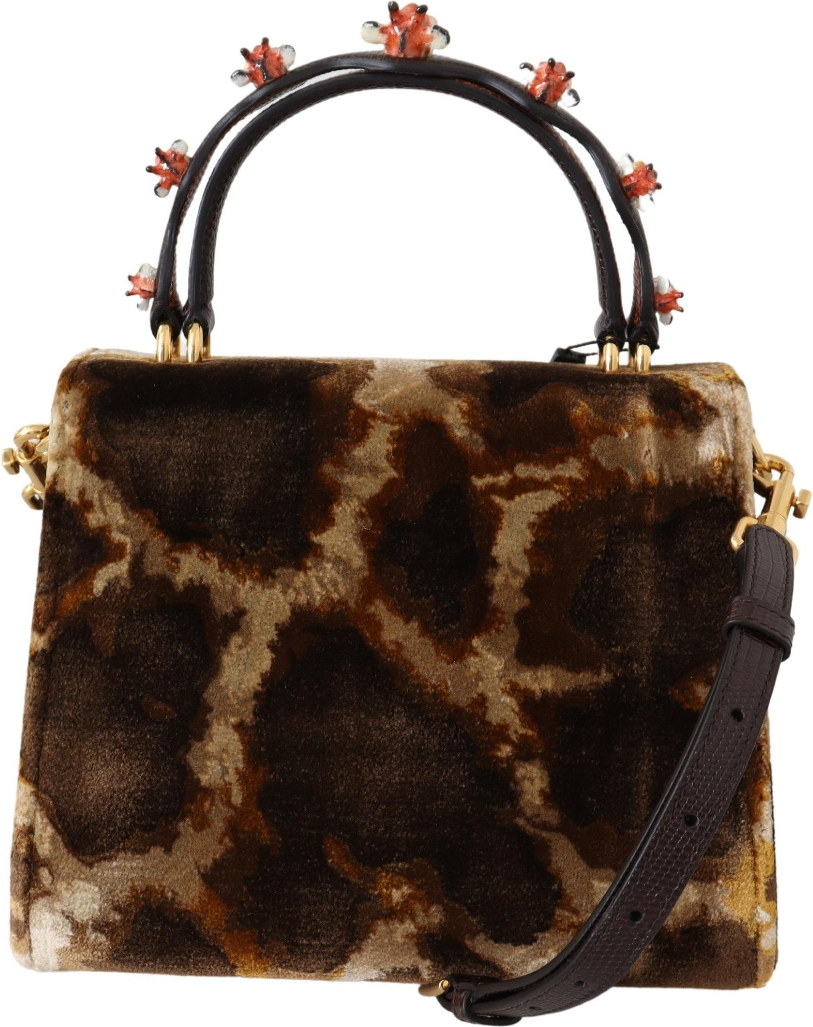 Crossbody Bag Dolce & Gabbana Elegant Giraffe Pattern