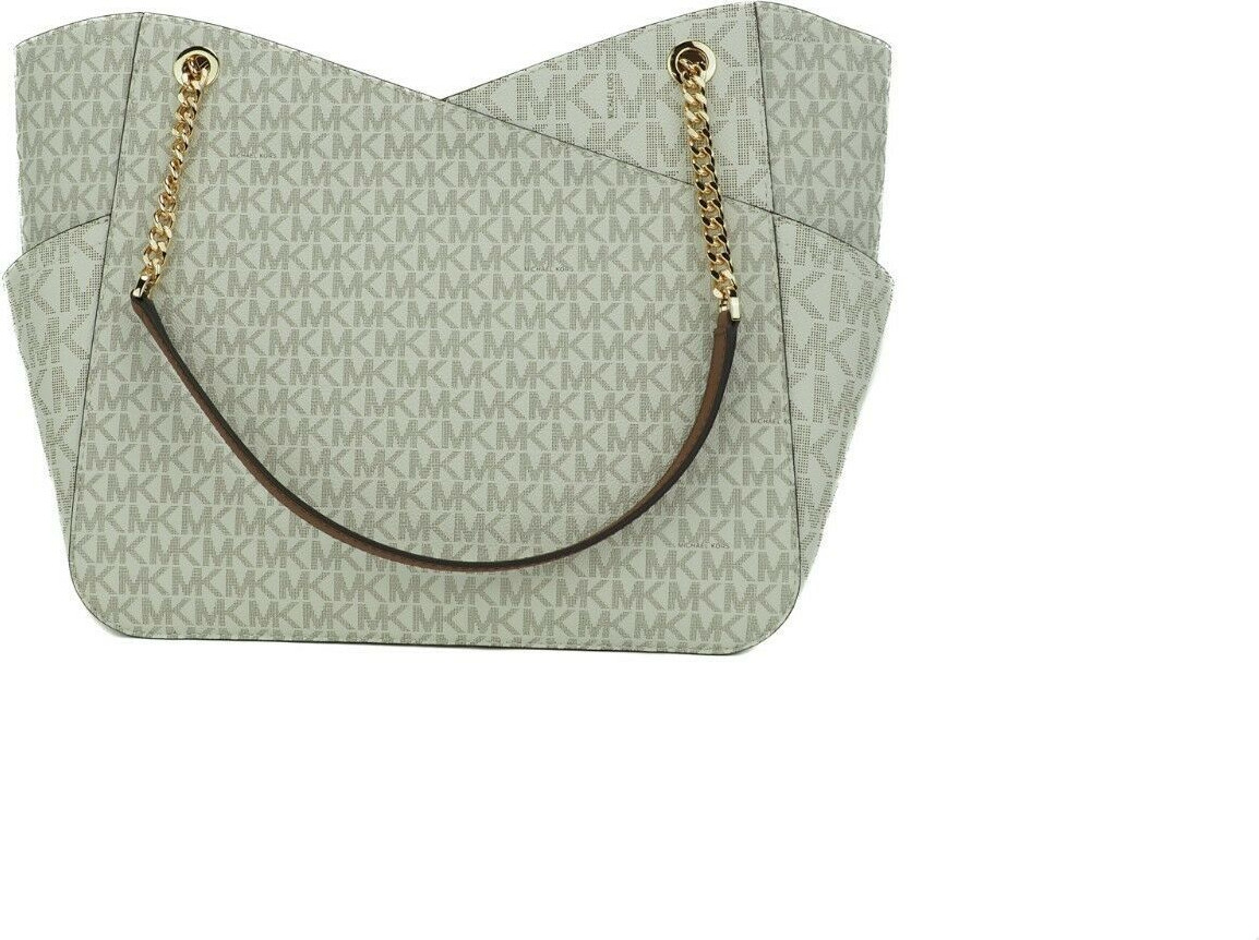 Tote Bag Michael Kors Jet Set Leather Large X Cross Chain Shoulder