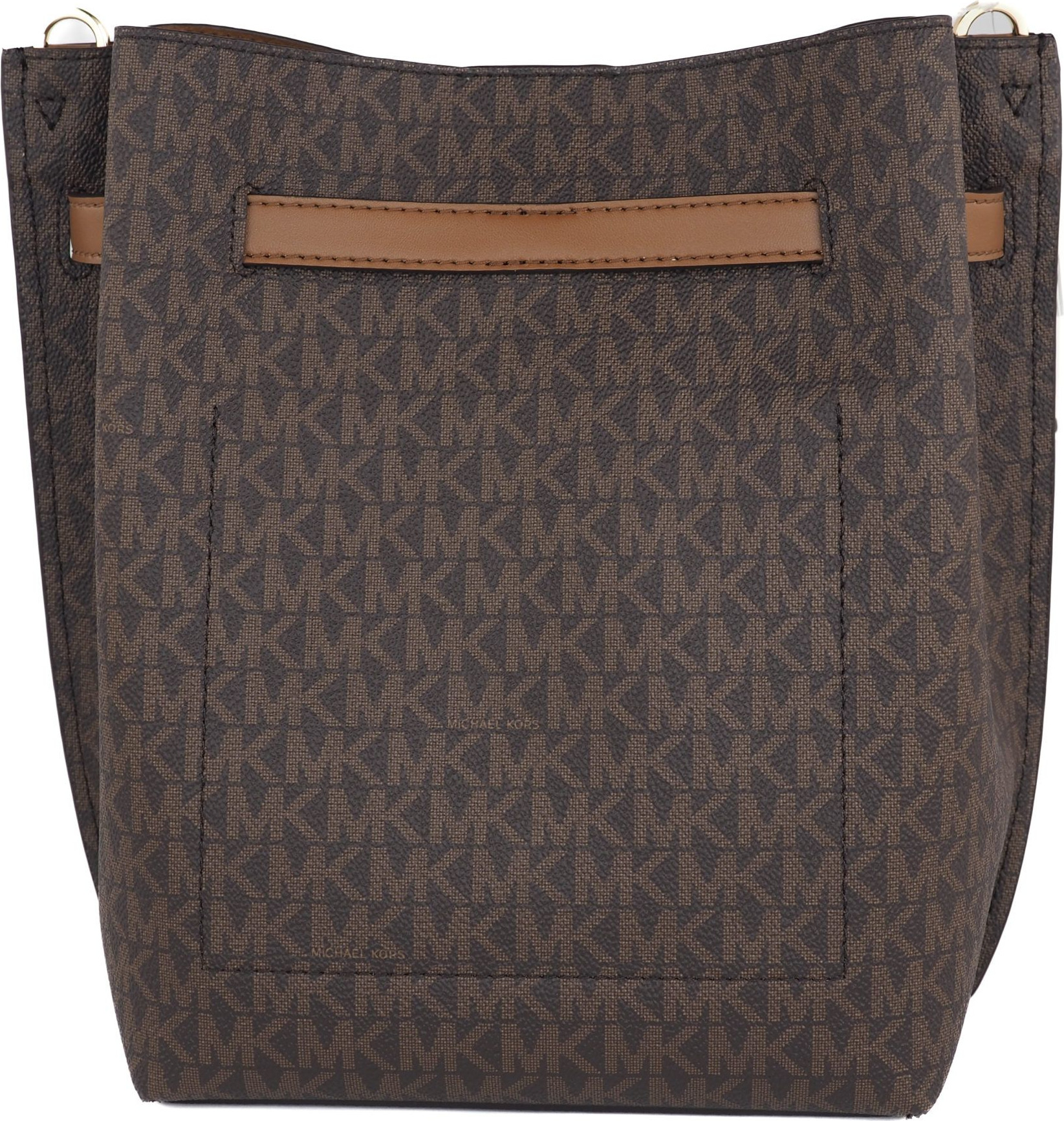 Сумка-мессенджер Michael Kors Emilia Small Signature PVC Bag-Bucket