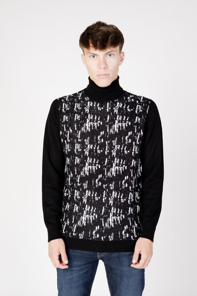 Antony Morato qora jun turtleneck - trikotaj