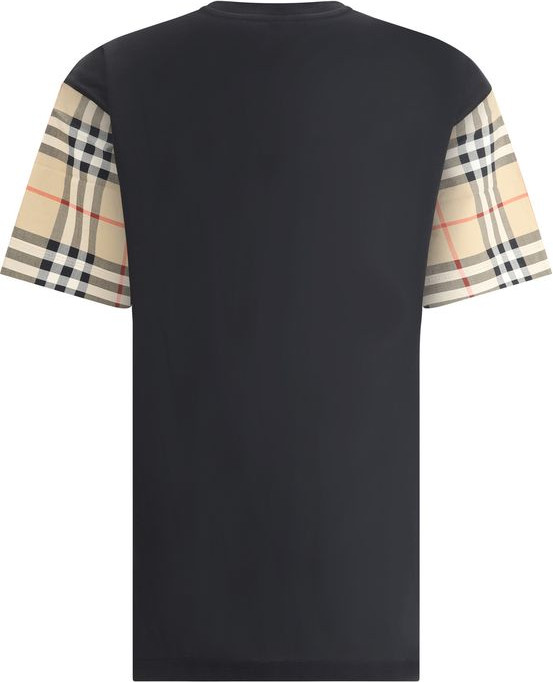 Burberry Black Cotton T-Shirt