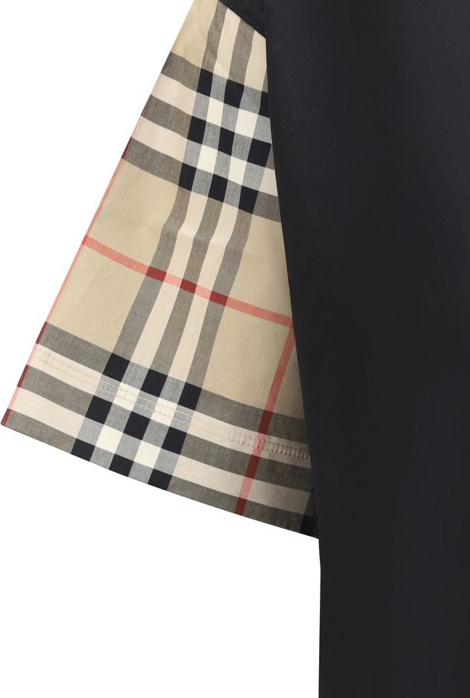 Burberry Black Cotton T-Shirt