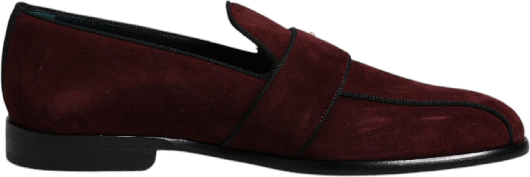 Bordeaux Suede Loafers Dolce & Gabbana