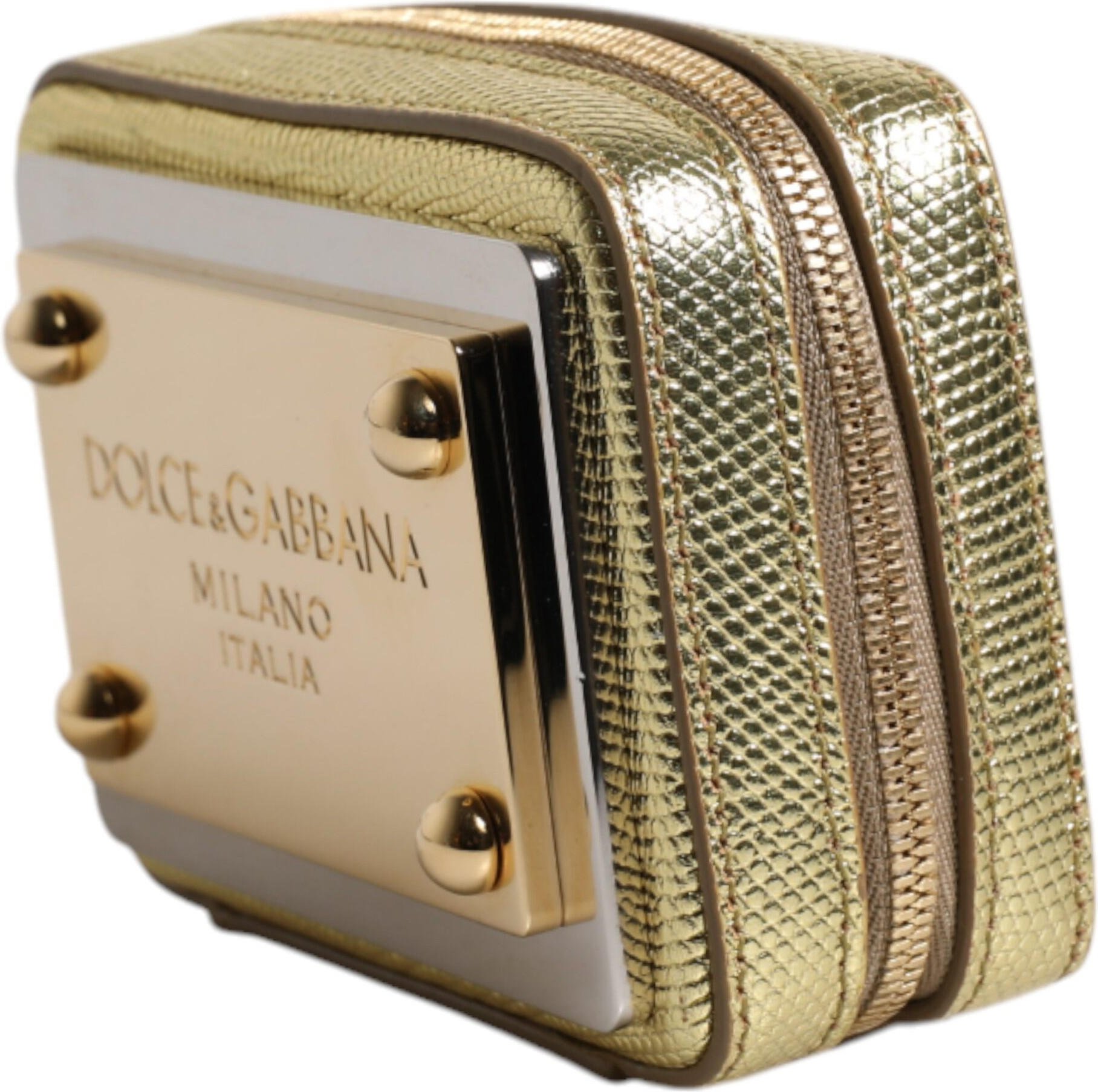 Clutch Bag Dolce & Gabbana Oltin Charm S-Yonaluvchi Sumka