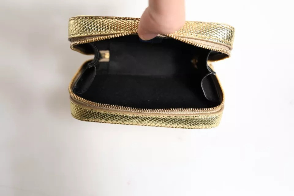Clutch Bag Dolce & Gabbana Oltin Charm S-Yonaluvchi Sumka