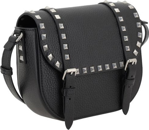 Valentino Garavani Rockstud Messenger kichik yelkaga osiladigan sumka