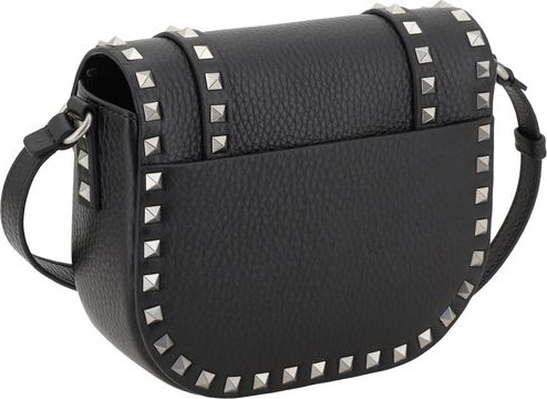 Valentino Garavani Rockstud Messenger kichik yelkaga osiladigan sumka