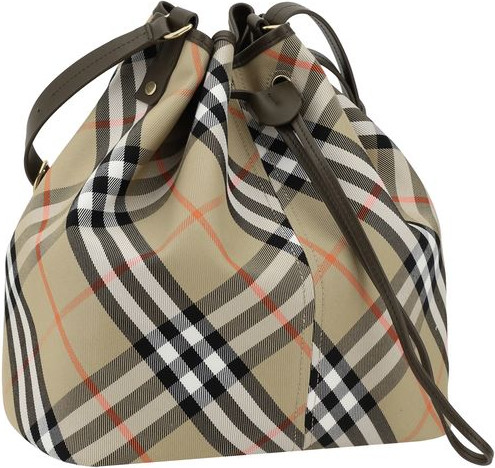Сумка Burberry Archivio Check Bucket Bag