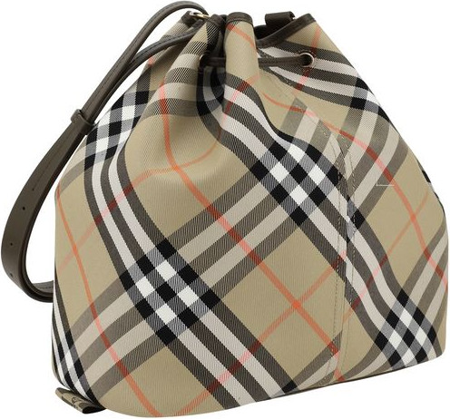 Сумка Burberry Archivio Check Bucket Bag