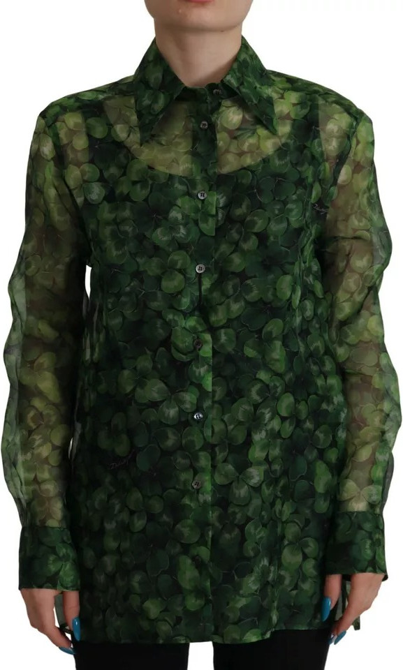 Dolce & Gabbana Collared Top Blouse