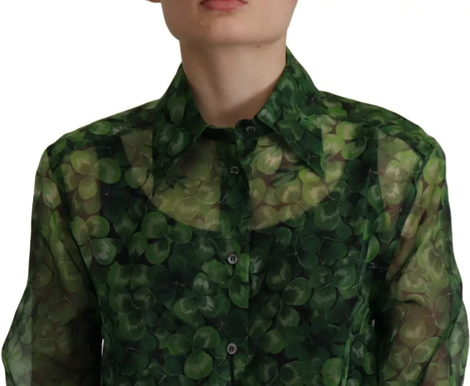 Dolce & Gabbana Collared Top Blouse
