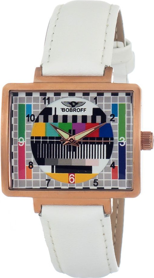 Watch Bobroff White Leather