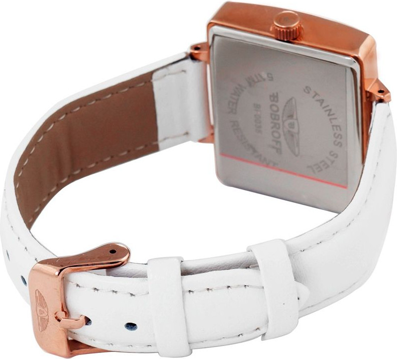 Watch Bobroff White Leather
