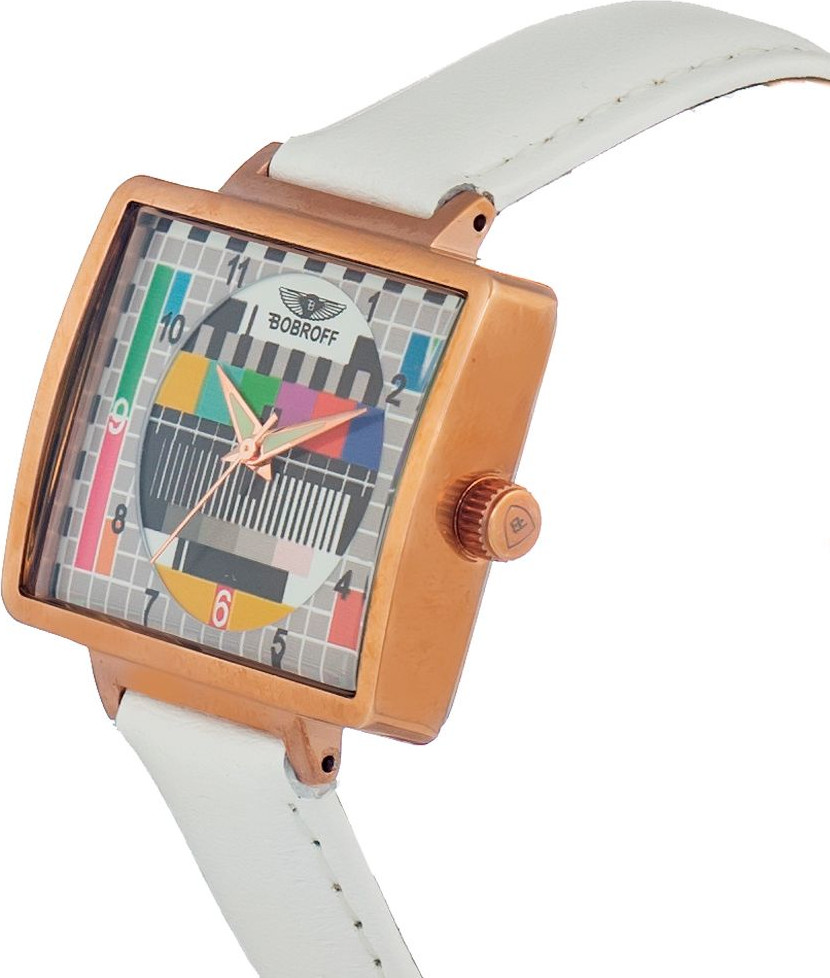 Watch Bobroff White Leather