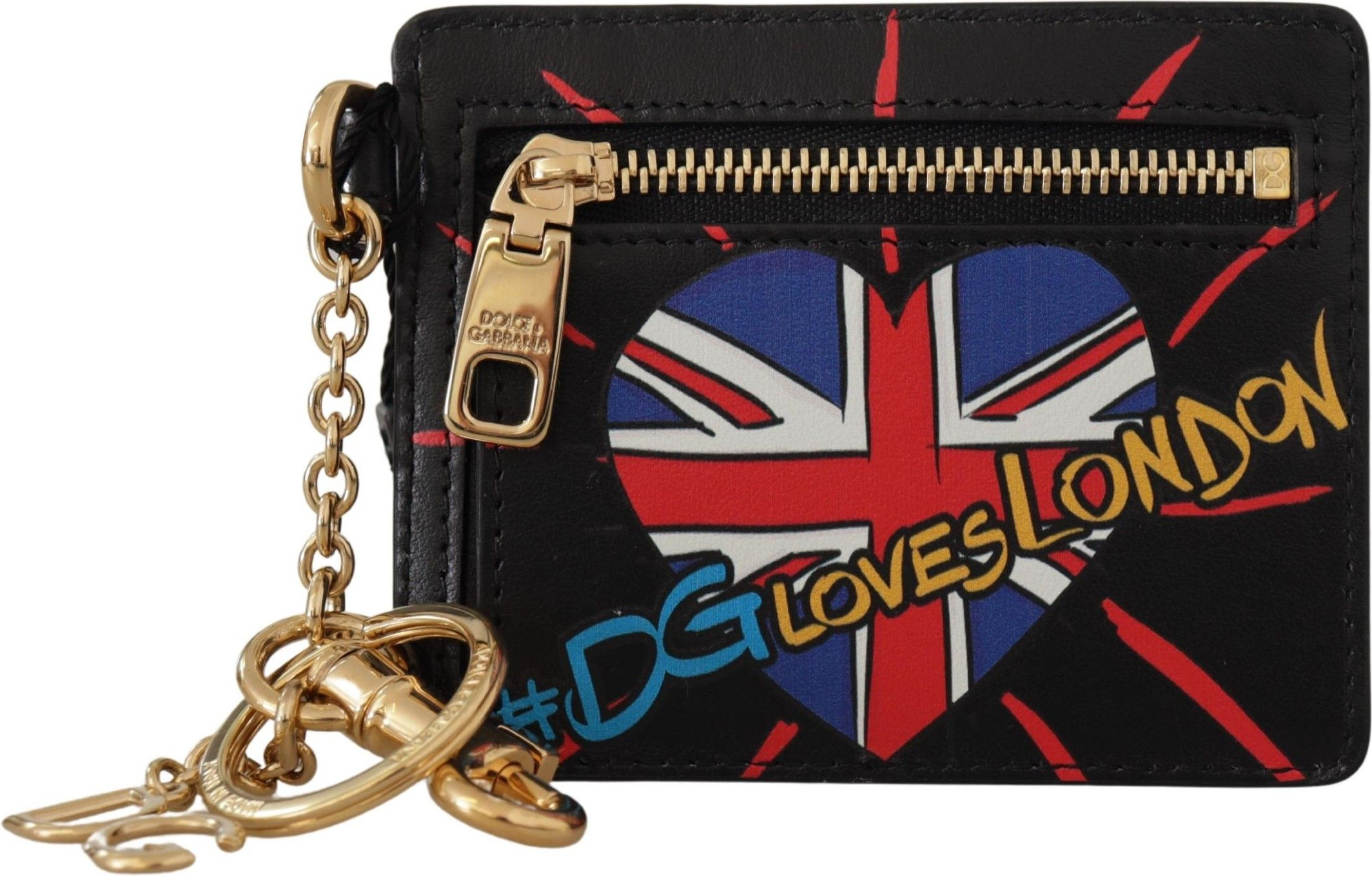 Cardholder Coin Case Dolce & Gabbana Black Leather