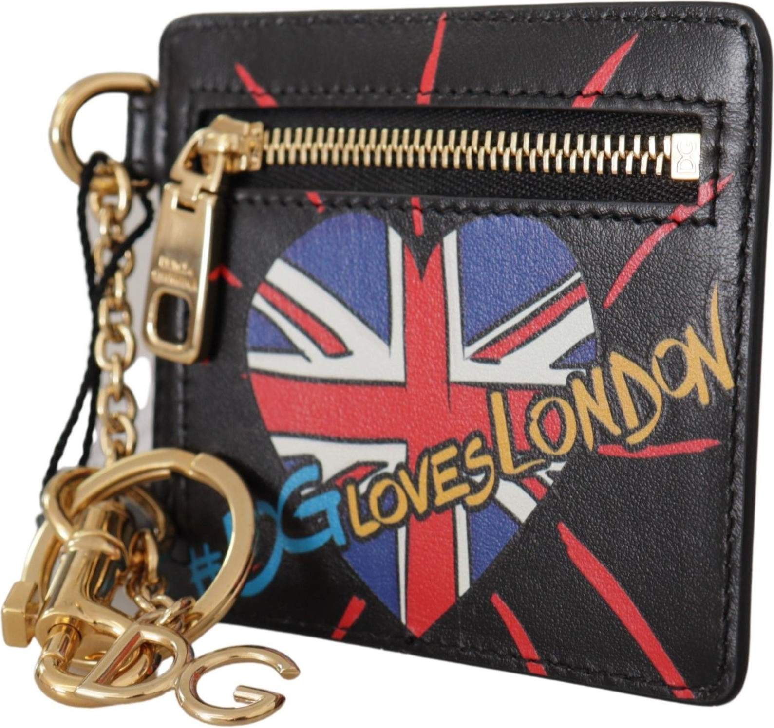 Cardholder Coin Case Dolce & Gabbana Black Leather