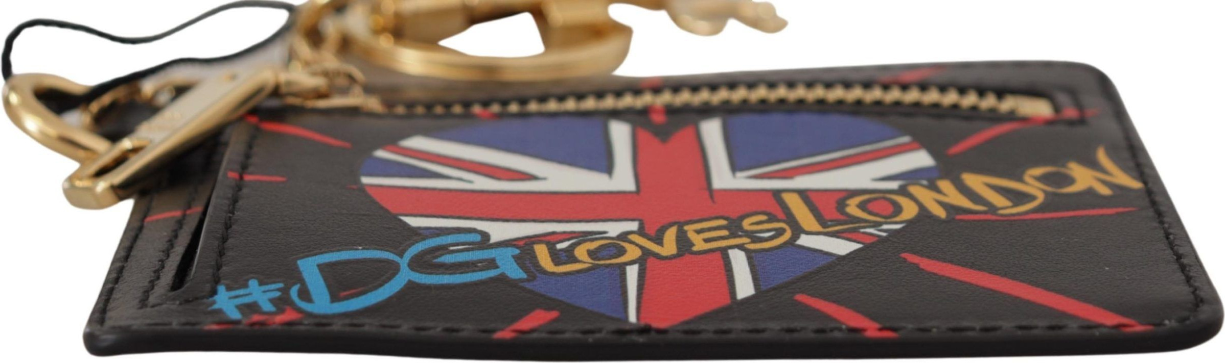 Cardholder Coin Case Dolce & Gabbana Black Leather