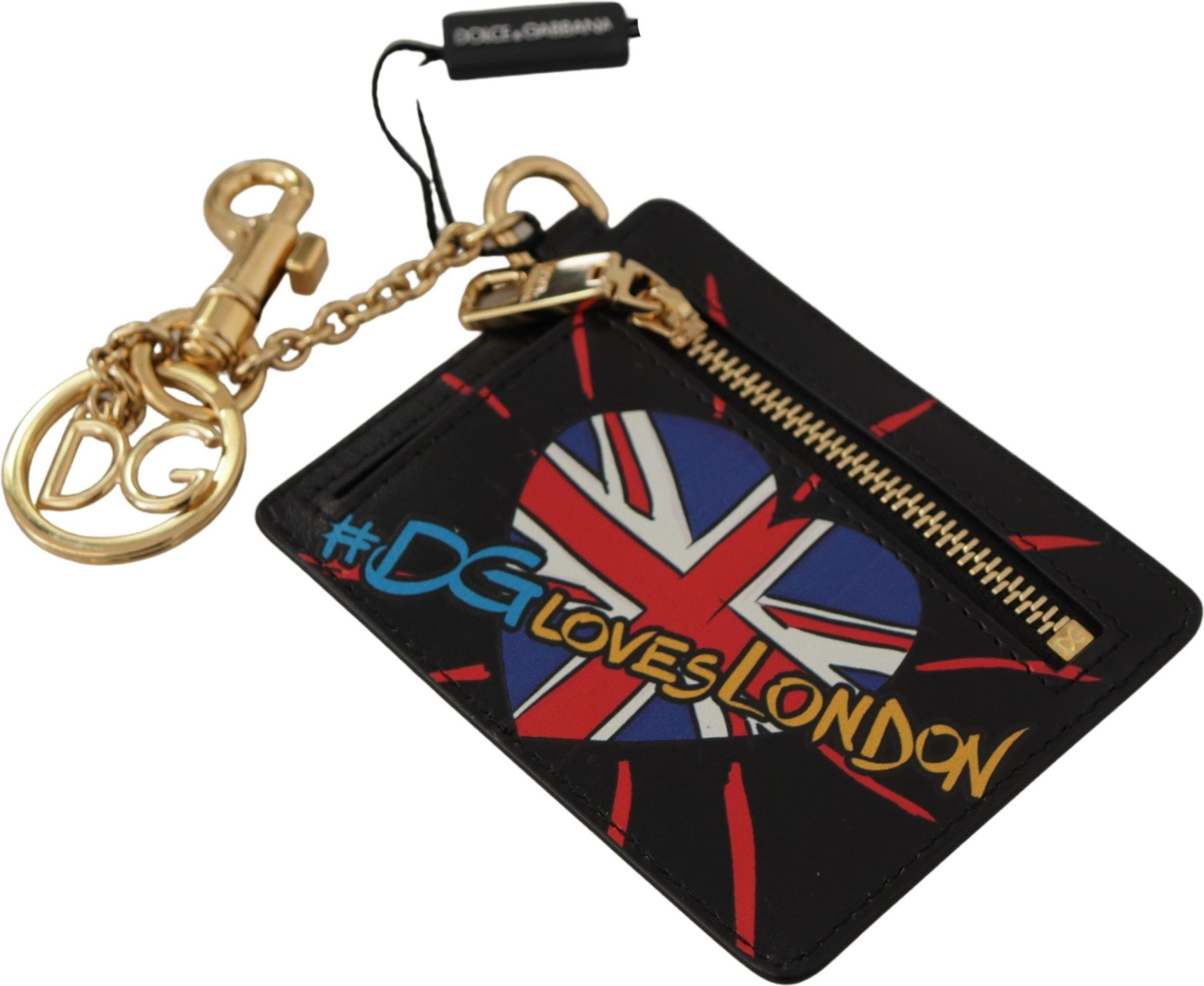 Cardholder Coin Case Dolce & Gabbana Black Leather