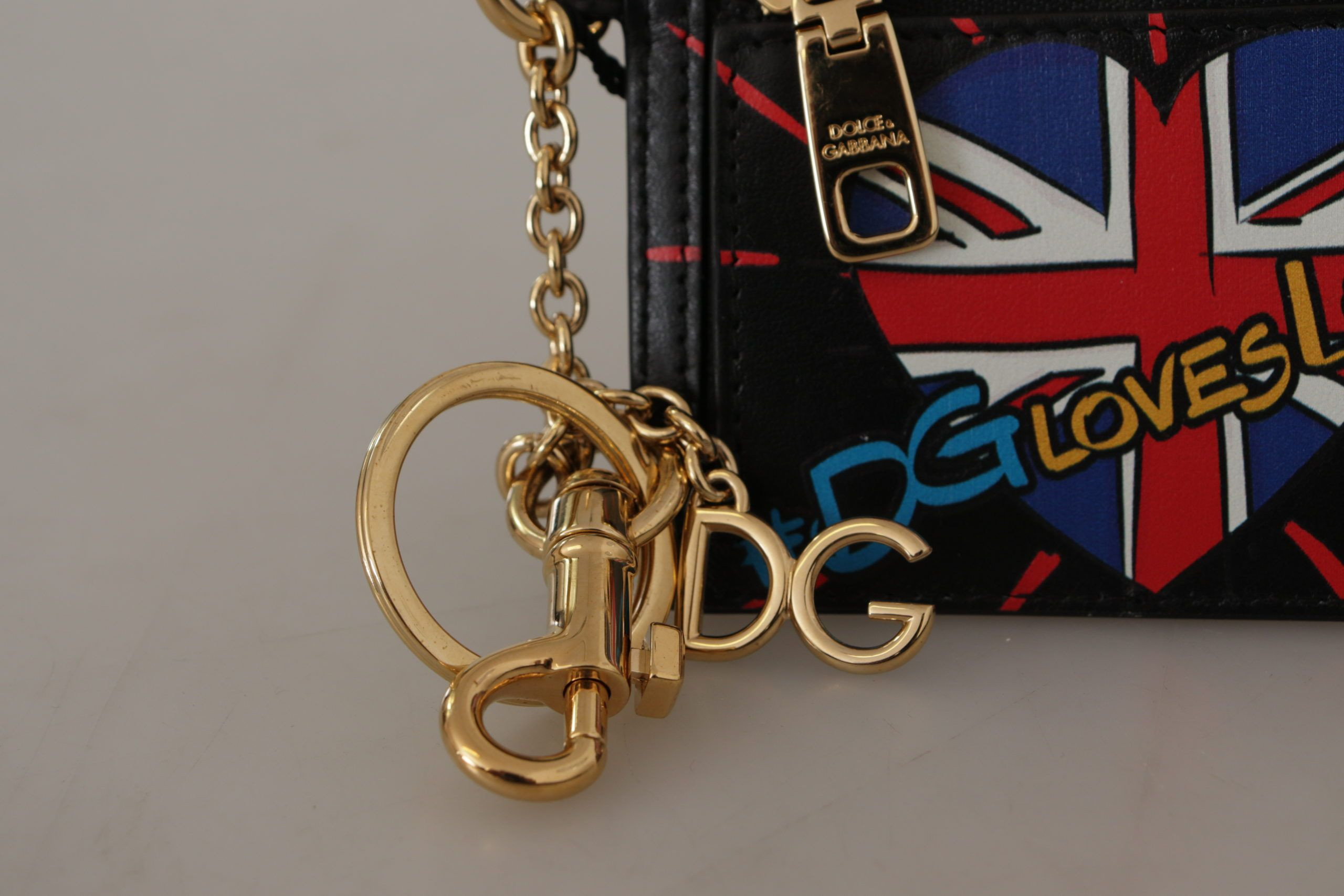 Cardholder Coin Case Dolce & Gabbana Black Leather