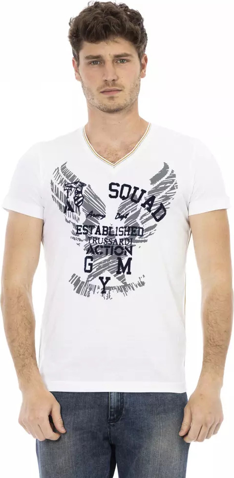 White Cotton T-shirt