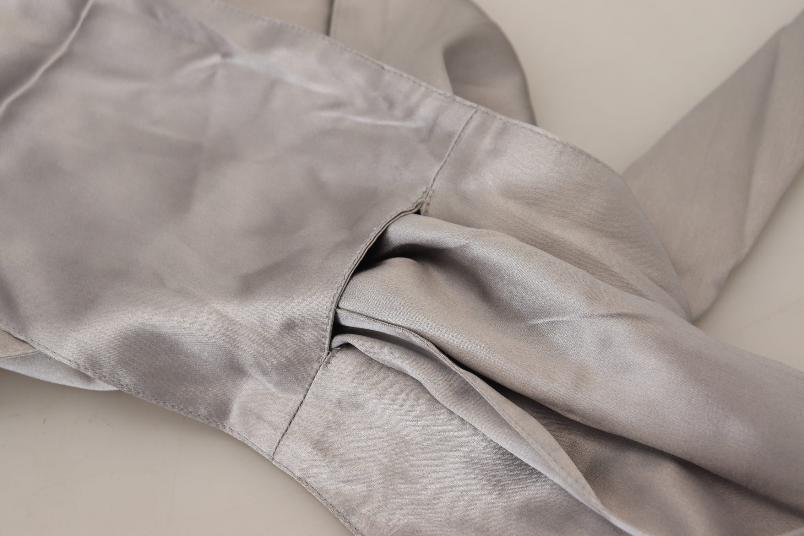 Bel Ermanno Scervino Metallik Kum Rangi Ipak Strech