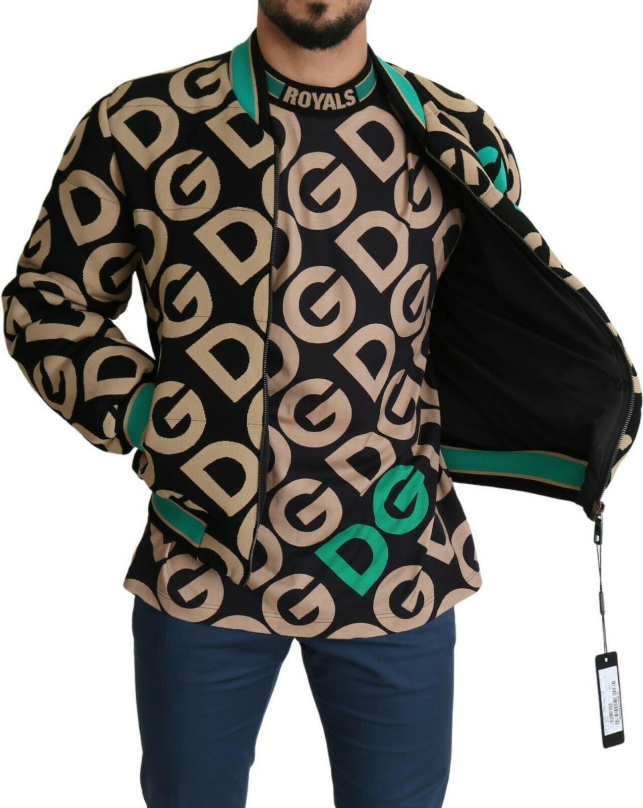 Bomber kurtkasi Dolce & Gabbana DGMILLENNIALS