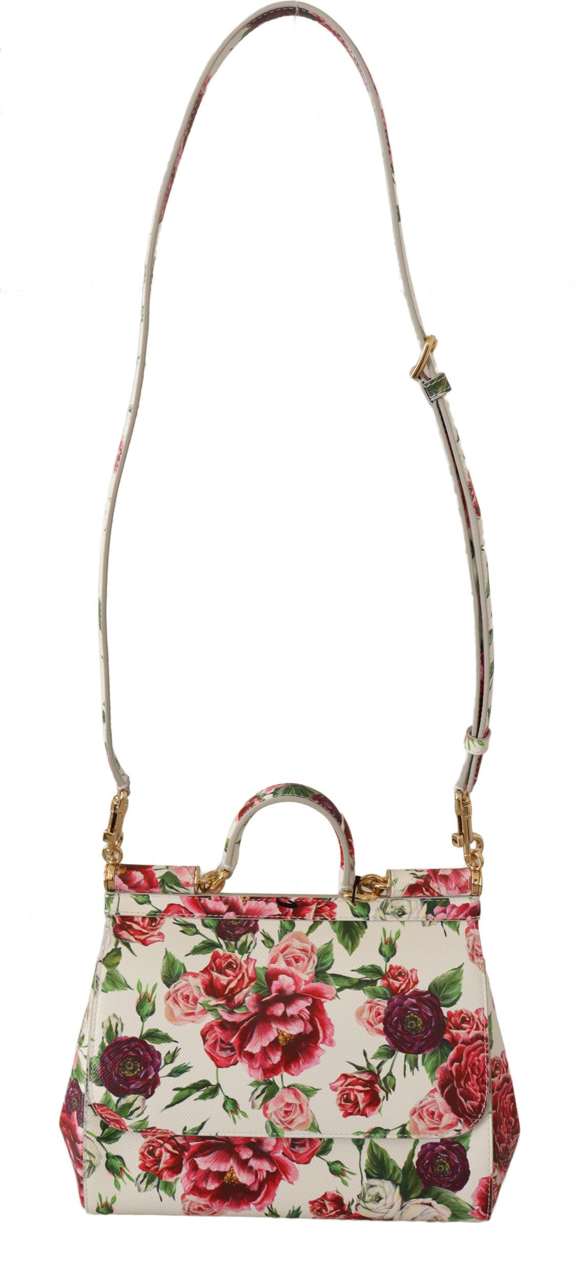 Shoulder Bag Dolce & Gabbana Sicily Floral Elegance