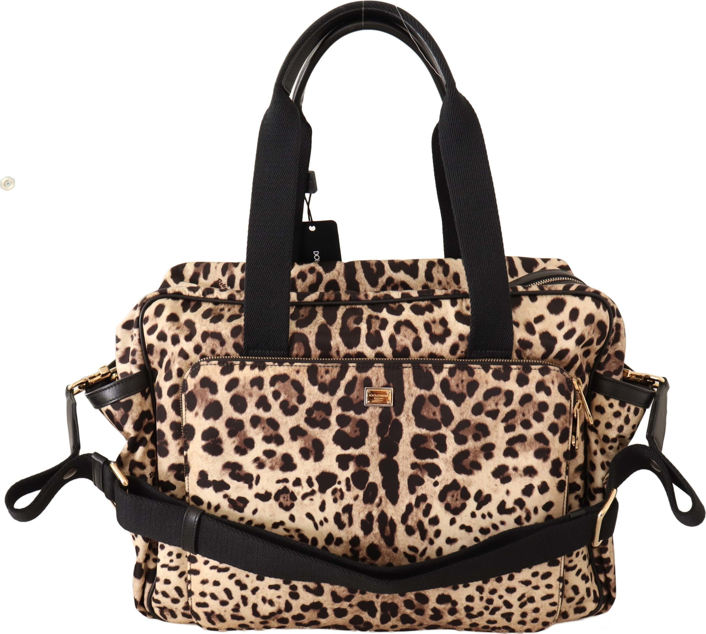 O'zgaruvchan SUMKA Dolce & Gabbana Nafis Leopard Dizayni