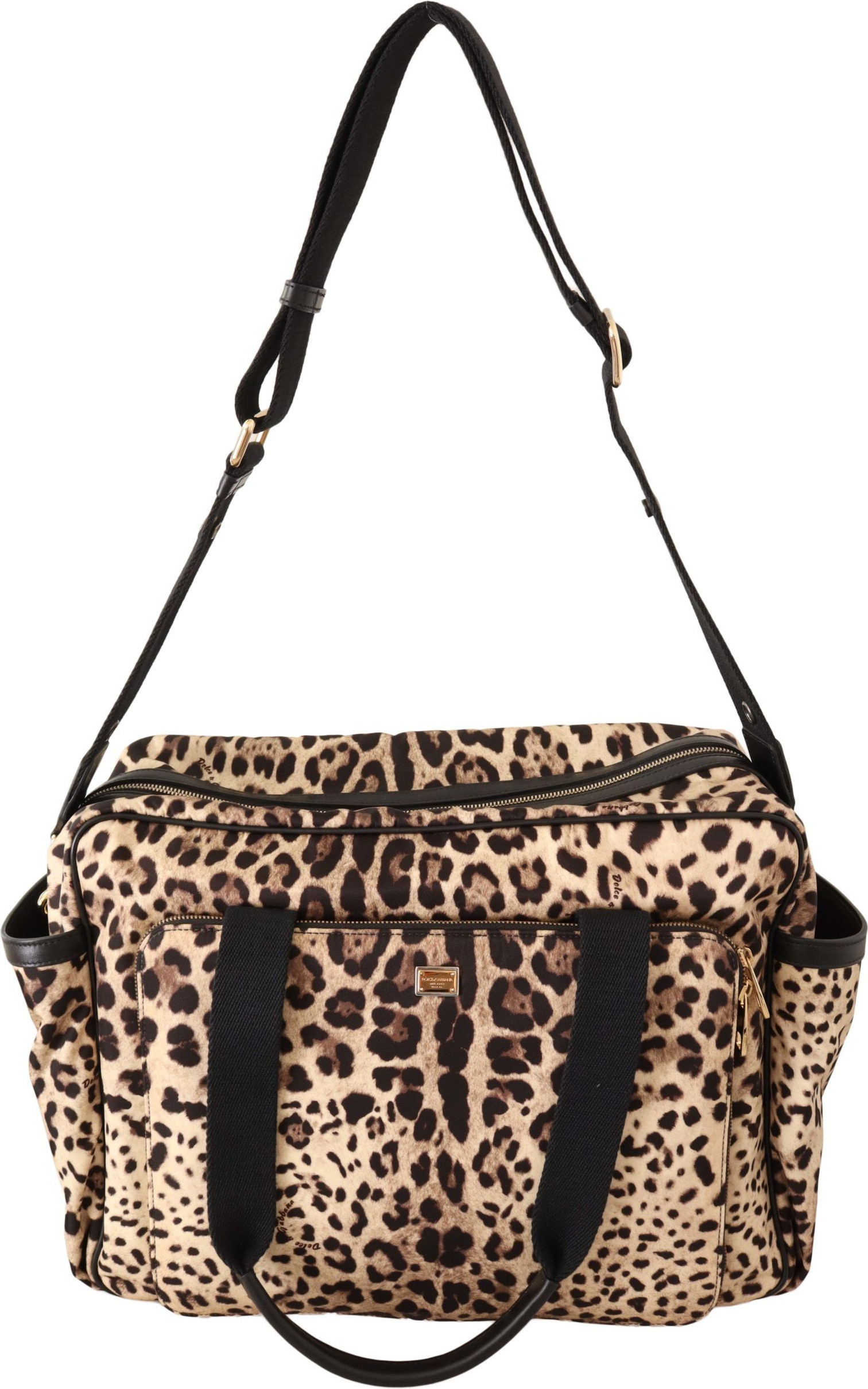 O'zgaruvchan SUMKA Dolce & Gabbana Nafis Leopard Dizayni