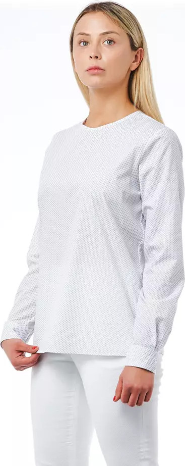 White Cotton Women's Shirt