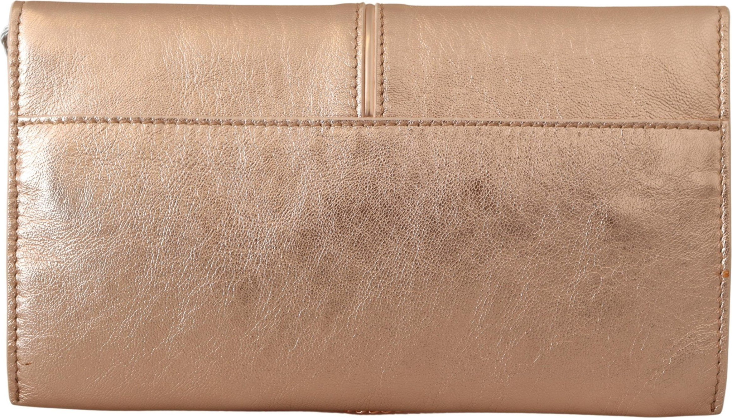 Shoulder Bag Patrizia Pepe Elegant Rose Gold Leather