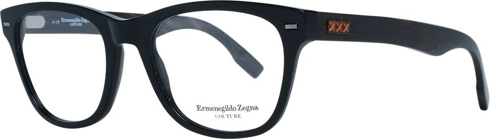 Ermenegildo Zegna Qora Plastik Ko'zoynaklar