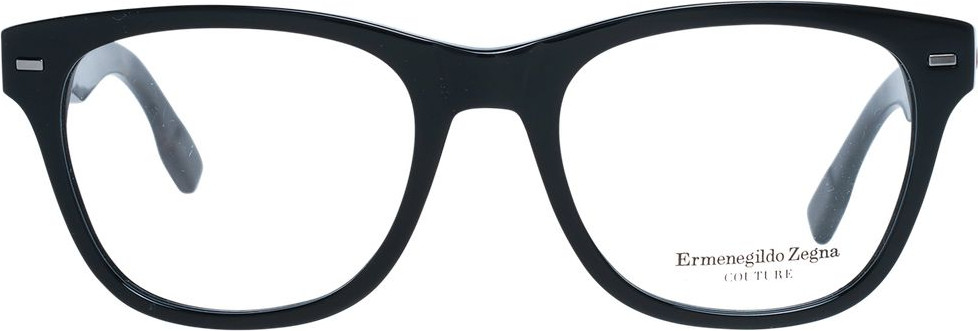 Очки Ermenegildo Zegna, черные, пластиковые